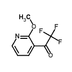 CAS#: 335665-28-6, 2,2,2-Trifluoro-1-(2-Methoxy-3-Pyridinyl)Ethanone