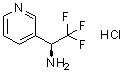 CAS 登录号：336105-46-5， (1S)-2,2,2-三氟-1-(3-吡啶基)乙胺盐酸盐