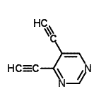 CAS#: 336106-80-0, 4,5-Diethynylpyrimidine