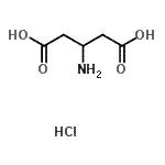 CAS#: 336182-10-6, 3-Aminopentanedioic Acid Hydrochloride (1:1)