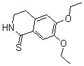 CAS 登录号：336185-28-5， 6,7-二乙氧基-3,4-二氢异喹啉-1(2H)-硫酮