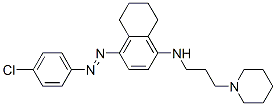CAS#: 3365-99-9, 4-(4-Chlorophenyl)Diazenyl-N-(3-Piperidin-1-Ylpropyl)-5,6,7,8-Tetrahydronaphthalen-1-Amine