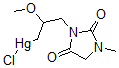 CAS#: 3367-28-0, Chloro-[2-Methoxy-3-(3-Methyl-2,5-Dioxoimidazolidin-1-Yl)Propyl]Mercury
