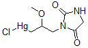 CAS#: 3367-29-1, Chloro-[3-(2,5-Dioxoimidazolidin-1-Yl)-2-Methoxypropyl]Mercury
