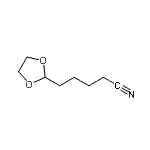 CAS#: 33683-57-7, 5-(1,3-Dioxolan-2-Yl)Pentanenitrile