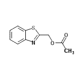 CAS#: 33720-91-1, 1,3-Benzothiazol-2-Ylmethyl Acetate