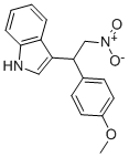 CAS#: 33723-33-0, 3-[(1R)-1-(4-Methoxyphenyl)-2-Nitroethyl]-1H-Indole