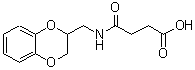 CAS 登录号：337497-09-3， 4-[(2,3-二氢-1,4-苯并二氧杂环己-2-基甲基)氨基]-4-氧代丁酸