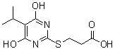 CAS 登录号：337499-88-4， 3-[(4,6-二羟基-5-异丙基-2-嘧啶基)硫基]丙酸