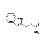 CAS#: 33809-91-5, 1H-Benzimidazol-2-Ylmethyl Acetate
