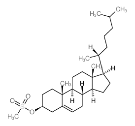 CAS#: 3381-54-2, [(3S,8S,9S,10R,13R,14S,17R)-10,13-Dimethyl-17-[(2R)-6-Methylheptan-2-Yl]-2,3,4,7,8,9,11,12,14,15,16,17-Dodecahydro-1H-Cyclopenta[a]Phenanthren-3-Yl] Methanesulfonate