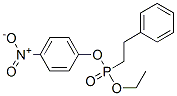 CAS 登录号:3384-91-6, 1-(乙氧基-(2-苯基乙基)磷酰)氧基-4-硝基苯