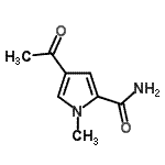 CAS 登录号：338753-32-5， 4-乙酰基-1-甲基-1H-吡咯-2-甲酰胺