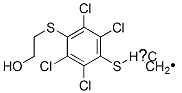 CAS#: 3388-66-7, 2-[2,3,5,6-Tetrachloro-4-(2-Hydroxyethylsulfanyl)Phenyl]Sulfanylethanol