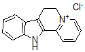 CAS 登录号：3389-27-3， 7,12-二氢-6H-喹嗪并[1,2-b]吲哚-5-鎓氯化物