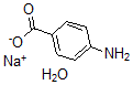 CAS 登录号：338950-82-6， 4-氨基苯甲酸钠盐水合物