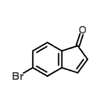 CAS 登录号：338989-48-3， 5-溴-1H-茚-1-酮