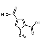 CAS#: 339011-93-7, 4-Acetyl-1-Methyl-1H-Pyrrole-2-Carboxylic Acid