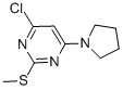 CAS 登录号：339017-59-3， 4-氯-2-(甲硫基)-6-(吡咯烷-1-基)嘧啶