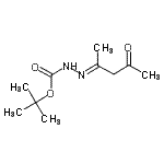 CAS#: 339083-80-6, 2-Methyl-2-Propanyl (2E)-2-(4-Oxo-2-Pentanylidene)Hydrazinecarboxylate