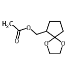 CAS#: 339184-87-1, 1,4-Dioxaspiro[4.4]Non-6-Ylmethyl Acetate