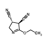 CAS 登录号：339221-70-4， (3R,4S)-5-乙氧基-3,4-二氢-2H-吡咯-3,4-二甲腈
