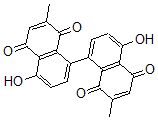 CAS#: 33927-59-2, 5-Hydroxy-8-(4-Hydroxy-7-Methyl-5,8-Dioxonaphthalen-1-Yl)-2-Methylnaphthalene-1,4-Dione