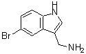 CAS 登录号：339282-65-4， 1-(5-溴-1H-吲哚-3-基)甲胺