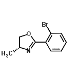 CAS 登录号：339316-16-4， (4R)-2-(2-溴苯基)-4-甲基-4,5-二氢-1,3-恶唑