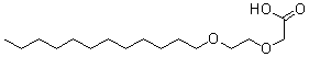 CAS 登录号：33939-64-9， 2-(2-月桂基氧基乙氧基)乙酸
