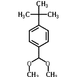 CAS#: 3395-82-2, 1-(Dimethoxymethyl)-4-(2-Methyl-2-Propanyl)Benzene