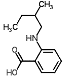 CAS#: 339549-02-9, 2-[(2-Methylbutyl)Amino]Benzoic Acid