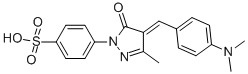 CAS#: 33981-19-0, 4-[(4E)-4-[(4-Dimethylaminophenyl)Methylidene]-3-Methyl-5-Oxopyrazol-1-Yl]Benzenesulfonic Acid