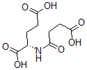 CAS 登录号：33981-72-5， (2S)-2-[(4-羟基-4-氧代丁酰基)氨基]戊烷二酸