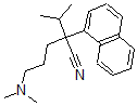 CAS#: 3399-36-8, 5-Dimethylamino-2-Naphthalen-1-Yl-2-Propan-2-Ylpentanenitrile