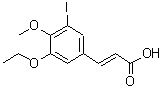 CAS#: 340216-06-0, (2E)-3-(3-Ethoxy-5-Iodo-4-Methoxyphenyl)Acrylic Acid