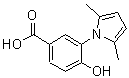 CAS 登录号：340315-24-4， 3-(2,5-二甲基-1H-吡咯-1-基)-4-羟基苯甲酸