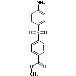 CAS#: 34037-45-1, Methyl 4-[(4-Aminophenyl)Sulfonyl]Benzoate