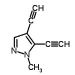 CAS#: 34091-65-1, 4,5-Diethynyl-1-Methyl-1H-Pyrazole