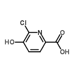 CAS#: 341008-96-6, 6-Chloro-5-Hydroxy-2-Pyridinecarboxylic Acid