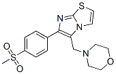 CAS 登录号：3415-16-5， 6-(4-甲基磺酰基苯基)-5-(吗啉-4-基甲基)咪唑并[2,1-b][1,3]噻唑