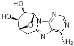 CAS#: 3415-89-2, (1R,12R,13S,14R)-7-Amino-15-Oxa-2,4,6,9-Tetraazatetracyclo[10.2.1.0<Sup>2,10</Sup>.0<Sup>3,8</Sup>]Pentadeca-3,5,7,9-Tetraene-13,14-Diol
