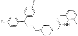 CAS#: 3416-26-0, Lidoflazine