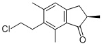 CAS 登录号：34175-98-9， 6-(2-氯乙基)-2,5,7-三甲基-2,3-二氢茚-1-酮