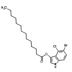 CAS#: 341972-95-0, 5-Bromo-4-Chloro-1H-Indol-3-Yl Myristate
