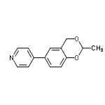 CAS#: 342037-18-7, 4-(2-Methyl-4H-1,3-Benzodioxin-6-Yl)Pyridine