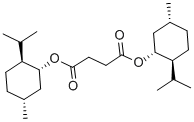 CAS 登录号：34212-59-4， (1R)-(-)-二薄荷基琥珀酸酯