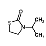 CAS 登录号：342401-86-9， 3-异丙基-1,3-噻唑烷-2-酮