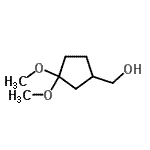 CAS#: 342402-72-6, (3,3-Dimethoxycyclopentyl)Methanol