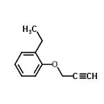 CAS#: 342403-44-5, 1-Ethyl-2-(2-Propyn-1-Yloxy)Benzene